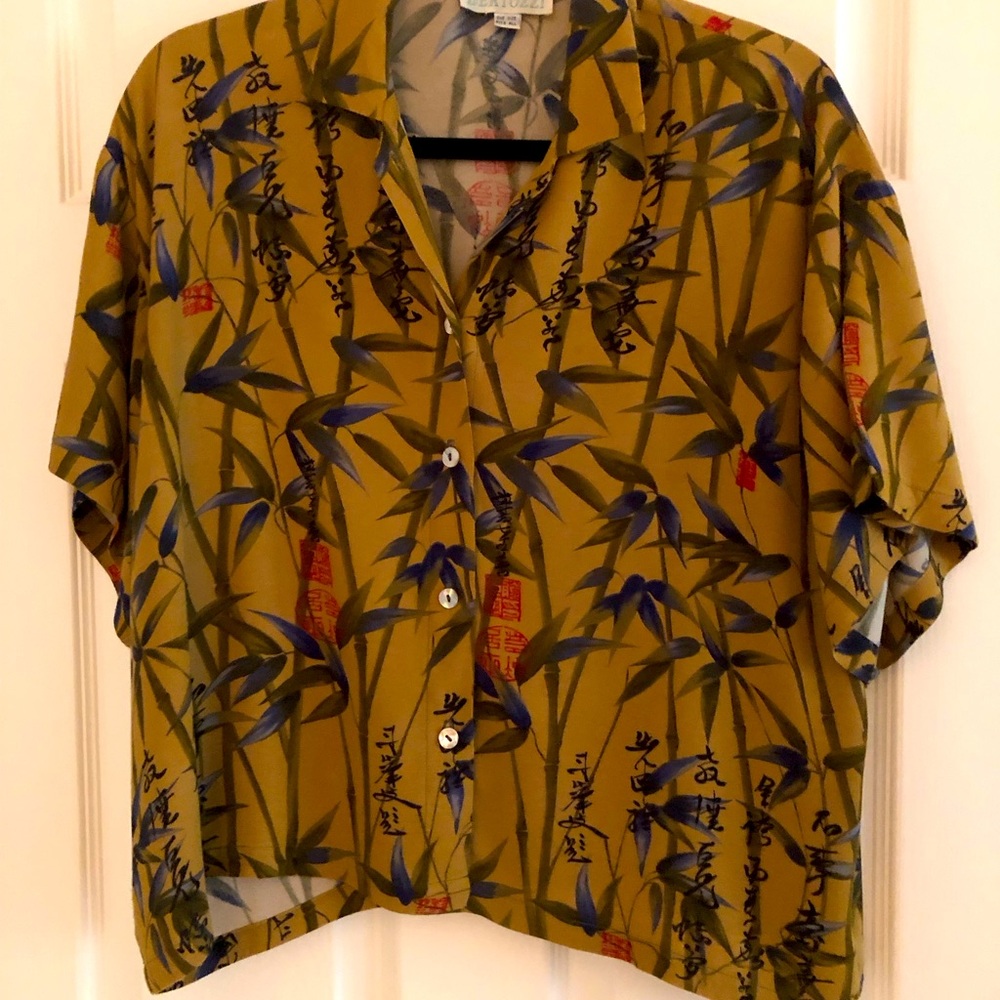Linda Bertozzi one size fits all blouse.